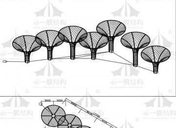 在上海示一膜結(jié)構(gòu)設(shè)計(jì)成套鋼結(jié)構(gòu)圖紙，費(fèi)用大約多少？