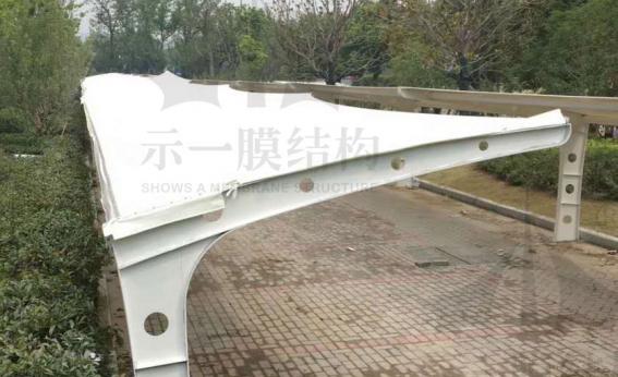 南通能達(dá)大廈膜結(jié)構(gòu)車棚