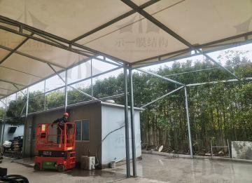 走廊、連廊膜結構的實用性