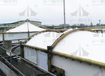 膜結(jié)構(gòu)污水池加蓋到底能否解決環(huán)保問題呢？